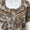 Printed Alpine Fabric Nighty for Women