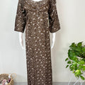 Soft & Breathable 3/4th Sleeves Alpine Nighty