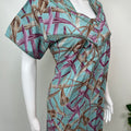 Neon Digital Print Alpine Fabric Nighty