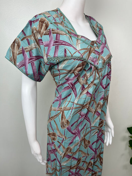 Neon Digital Print Alpine Fabric Nighty