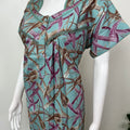 Neon Digital Print Alpine Fabric Nighty