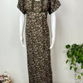 Mehendi Green Alpine Fabric Nighty for Women