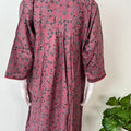 Soft & Breathable Alpine Fabric Nightgown with 3/4th  Sleeves