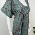 Green Soft & Breathable Alpine Fabric Nighty