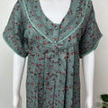 Green Soft & Breathable Alpine Fabric Nighty