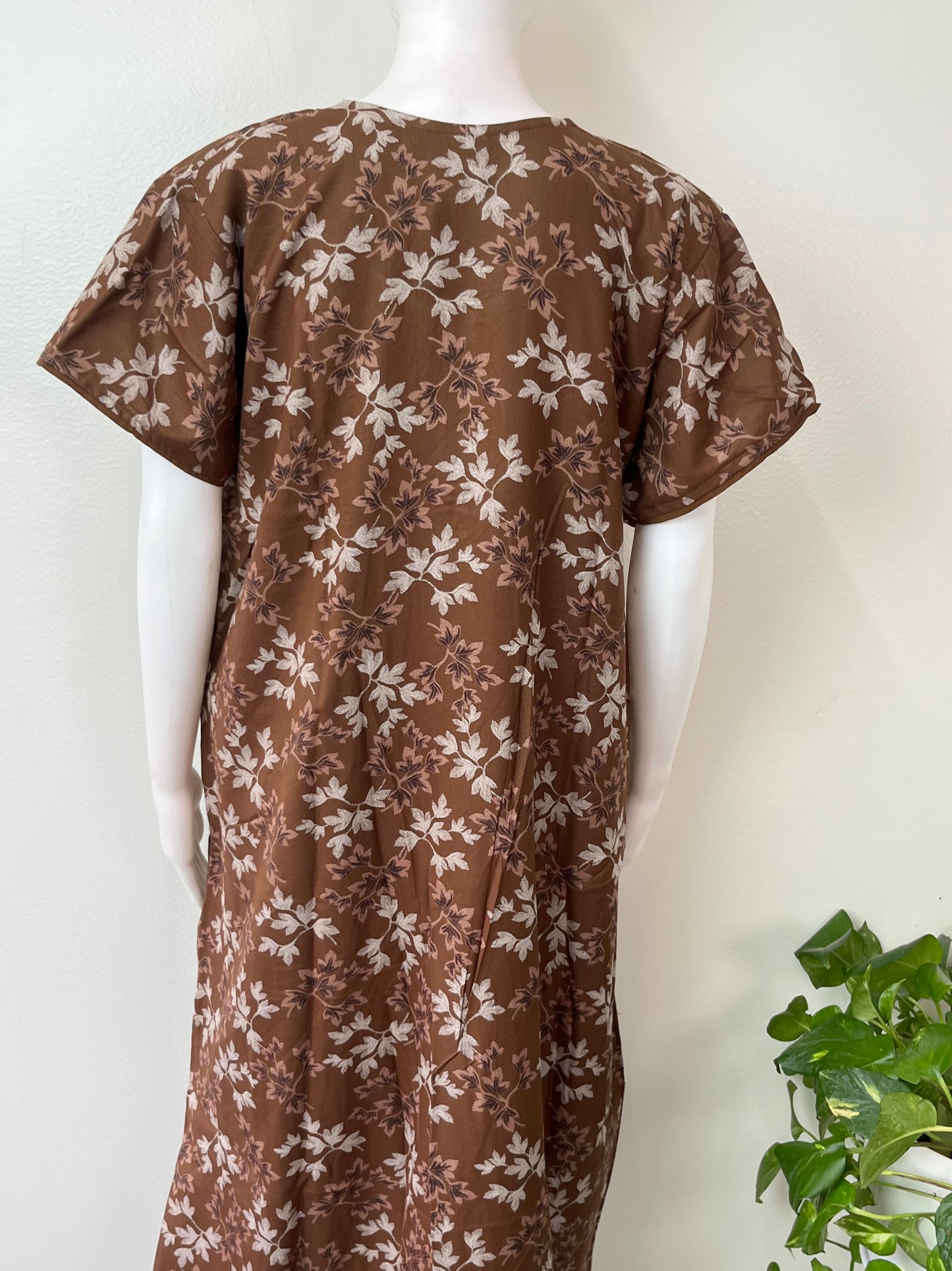 Brown Alpine Nightgown for Women