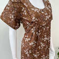 Brown Alpine Nightgown for Women
