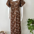 Brown Alpine Nightgown for Women