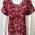 Maroon Alpine Fabric Nighty Soft & Breathable
