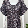Gray Soft & Breathable Alpine Fabric Nighty