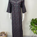 Gray Alpine Fabric 3/4th Sleeves Nightgown