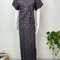Gray Alpine Fabric Nightgown for Women