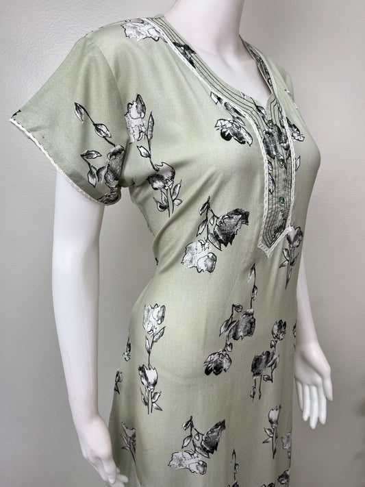 Green Premium Alpine Fabric Nightgown