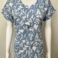 Sky Blue Alpine Fabric Elegant & Comfortable Nightgown