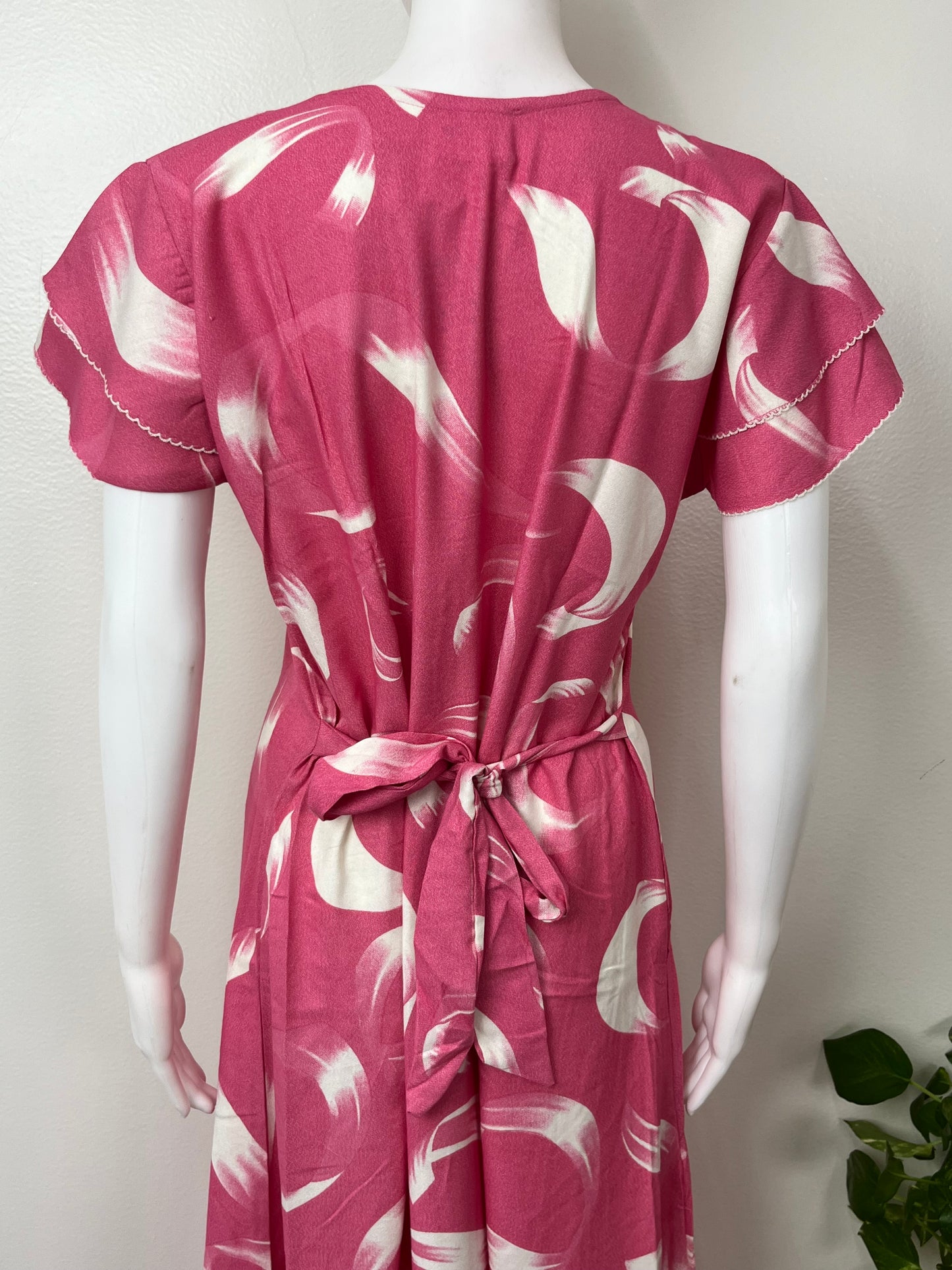 Pink Frock Style Alpine Fabric Nighty Soft & Breathable