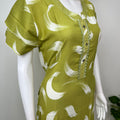 Lime Green Alpine Fabric Nighty for Women