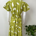 Lime Green Alpine Fabric Nighty for Women
