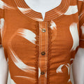 Orange Umbrella Style Nighty for Women