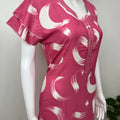 Pink Frock Style Alpine Fabric Nighty Soft & Breathable