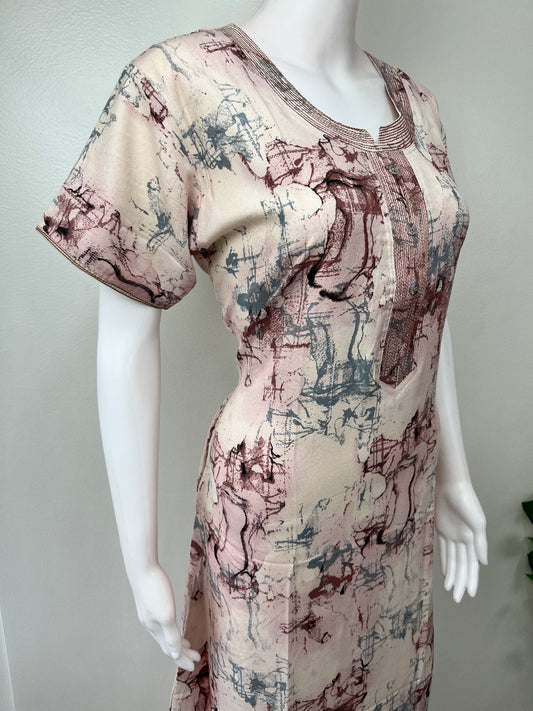 Coffee Alpine Fabric Soft & Breathable Nighty