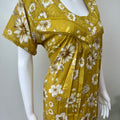 Yellow Soft & Breathable Alpine Nightgown Perfect for All Seasons