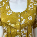Yellow Soft & Breathable Alpine Nightgown Perfect for All Seasons