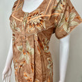 Pleated Alpine Fabric Soft & Breathable Nightgown