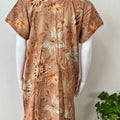 Pleated Alpine Fabric Soft & Breathable Nightgown