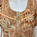 Pleated Alpine Fabric Soft & Breathable Nightgown