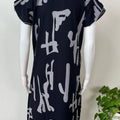 Navy Blue Premium Alpine Fabric Nightgown