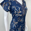 Royal Blue Soft & Breathable Alpine Fabric Nightgown