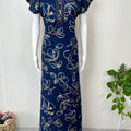 Royal Blue Soft & Breathable Alpine Fabric Nightgown