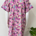 Pink Floral Printed Alpine Nightgown