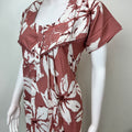 Floral Printed Alpine Fabric Women's Nighty