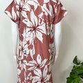 Floral Printed Alpine Fabric Women's Nighty