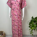 Baby Pink Alpine Fabric Nightgown Elegant & Long-Lasting
