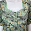 Green Soft & Breathable Alpine Nightgown