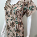 Cream Soft & Breathable Alpine Fabric Nightgown