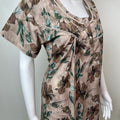 Cream Soft & Breathable Alpine Fabric Nightgown