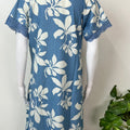 Blue Soft & Breathable Nighty Elegant & Long-Lastin