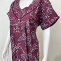 Purple Premium Alpine Fabric Nightgown