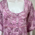 Baby Pink Printed Alpine Nightgown for Women