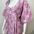 Baby Pink Printed Alpine Nightgown for Women