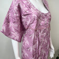 Baby Pink Printed Alpine Nightgown for Women