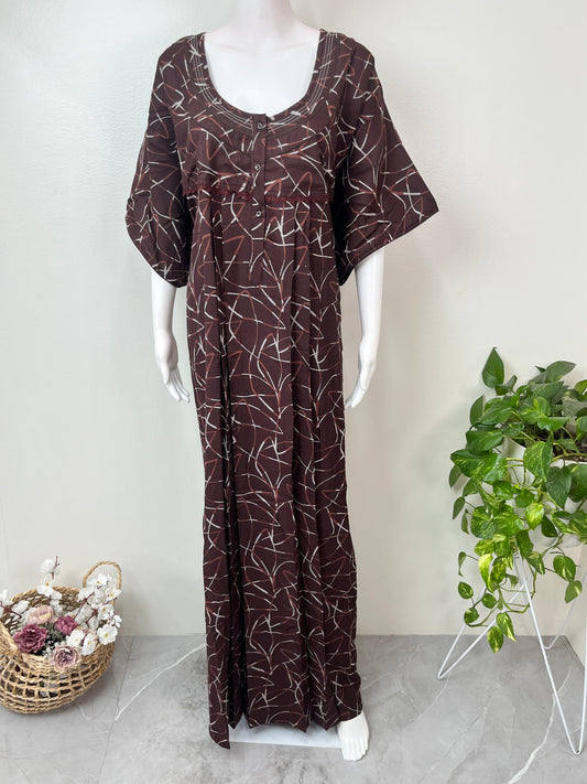 Brown Alpine Fabric Nighty Soft & Breathable