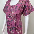 Printed Alpine Fabric Nightgown