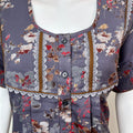 Gray Alpine Fabric Women's Nighty