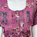 Printed Alpine Fabric Nightgown