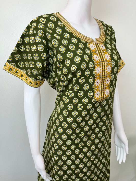 Green Pure Cotton Nighty Soft & Breathable