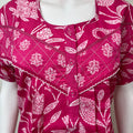 Hot Pink 100% Cotton Women’s Nighty